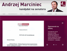 Tablet Screenshot of marciniecandrzej.r-ce.net